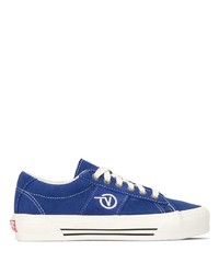 blaue niedrige Sneakers von Vans