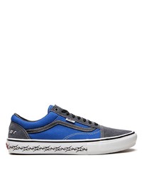 blaue niedrige Sneakers von Vans