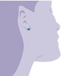 blaue Ohrringe von Dew
