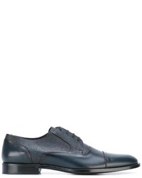 blaue Oxford Schuhe von Dolce & Gabbana