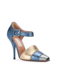 blaue Pailletten Pumps von L'Autre Chose