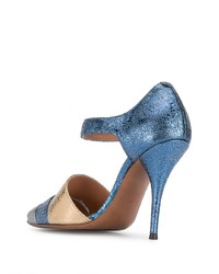 blaue Pailletten Pumps von L'Autre Chose