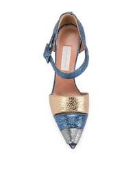 blaue Pailletten Pumps von L'Autre Chose