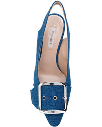 blaue Pumps von Casadei