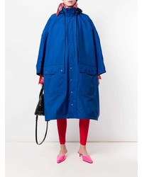 blaue Regenjacke von Balenciaga