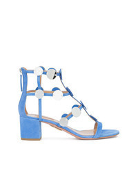 blaue Römersandalen