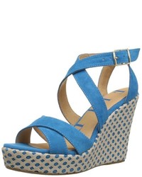 blaue Sandalen von Elle