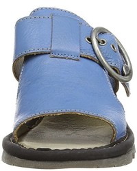 blaue Sandalen von Fly London