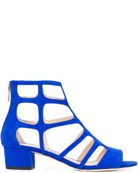 blaue Sandalen von Jimmy Choo