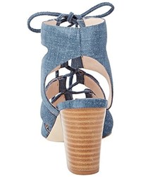 blaue Sandalen von Moda in Pelle