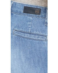 blaue Schlagjeans von AG Jeans