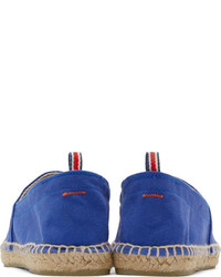 blaue Segeltuch Espadrilles von Castaner