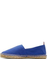 blaue Segeltuch Espadrilles von Castaner