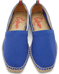 blaue Segeltuch Espadrilles von Castaner