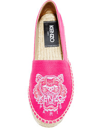 blaue Segeltuch Espadrilles von Kenzo