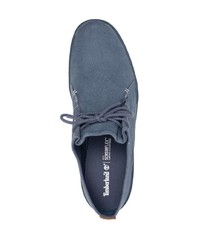 blaue Segeltuch niedrige Sneakers von Timberland