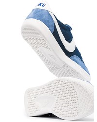 blaue Segeltuch niedrige Sneakers von Nike