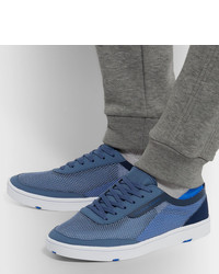 blaue Segeltuch niedrige Sneakers von Orlebar Brown