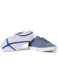 blaue Segeltuch niedrige Sneakers von Orlebar Brown