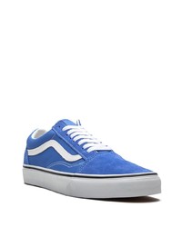 blaue Segeltuch niedrige Sneakers von Vans