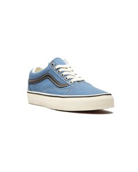 blaue Segeltuch niedrige Sneakers von Vans