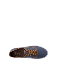 blaue Segeltuch niedrige Sneakers von ROADSIGN australia