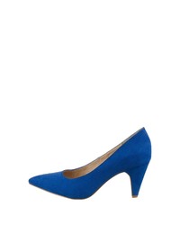 blaue Segeltuch Pumps von s.Oliver