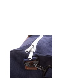 blaue Segeltuch Reisetasche von Herschel