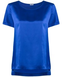 blaue Seide Bluse von Tufi Duek