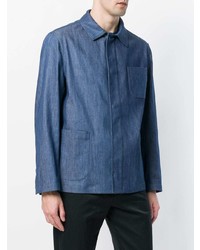blaue Shirtjacke von Tonello Cs