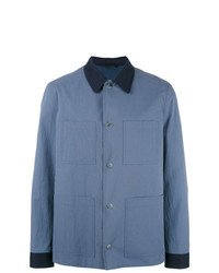 blaue Shirtjacke von Gieves & Hawkes