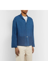 blaue Shirtjacke von Story Mfg.