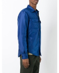 blaue Shirtjacke von Aspesi