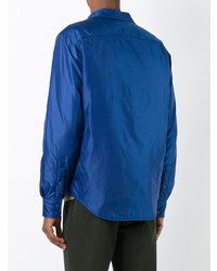 blaue Shirtjacke von Aspesi