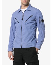 blaue Shirtjacke von CP Company