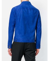 blaue Shirtjacke von Desa 1972