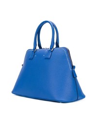blaue Shopper Tasche aus Leder von Maison Margiela
