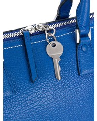 blaue Shopper Tasche aus Leder von Maison Margiela