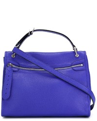 blaue Shopper Tasche aus Leder von Bally