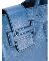 blaue Shopper Tasche aus Leder von Tod's