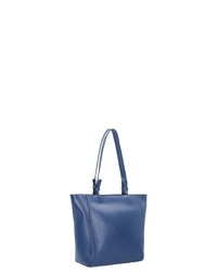 blaue Shopper Tasche aus Leder von Esprit