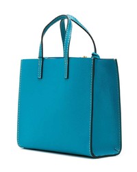 blaue Shopper Tasche aus Leder von Marc Jacobs