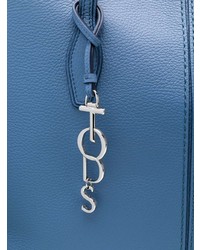 blaue Shopper Tasche aus Leder von Tod's