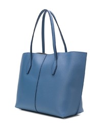 blaue Shopper Tasche aus Leder von Tod's