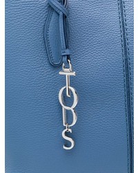 blaue Shopper Tasche aus Leder von Tod's