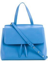 blaue Shopper Tasche aus Leder von Mansur Gavriel