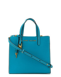 blaue Shopper Tasche aus Leder von Marc Jacobs