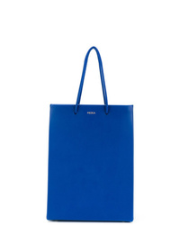 blaue Shopper Tasche aus Leder von Medea
