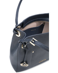 blaue Shopper Tasche aus Leder von MICHAEL Michael Kors