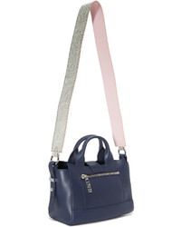 blaue Shopper Tasche aus Leder von Kenzo